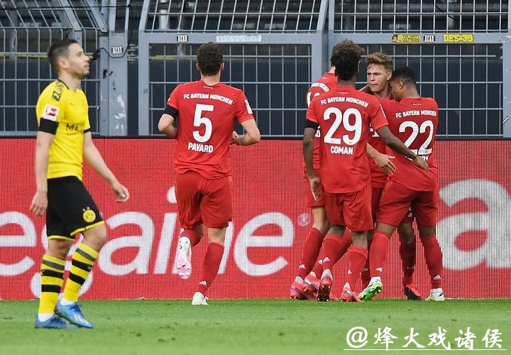 德甲-基米希神仙球吊射破门 拜仁1-0多特领先7分 德甲-基米希神仙球吊射破门 拜仁1-0多特领先7分