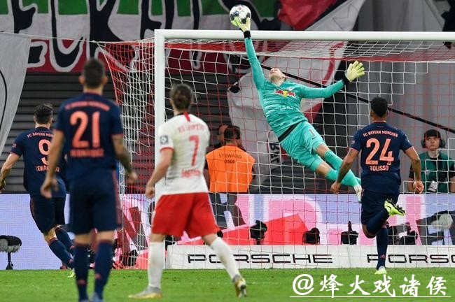 德甲-莱万153秒闪击科曼中楣 拜仁1-1客平莱比锡